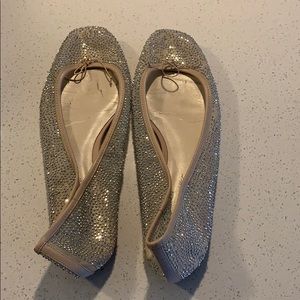 Sparkly flats